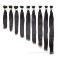 Wholesale Cheap Raw Indian Hair Free Sample Bone Straight Bundle Hair Extension Virgin Cuticle Aligned Hair With Custom Label